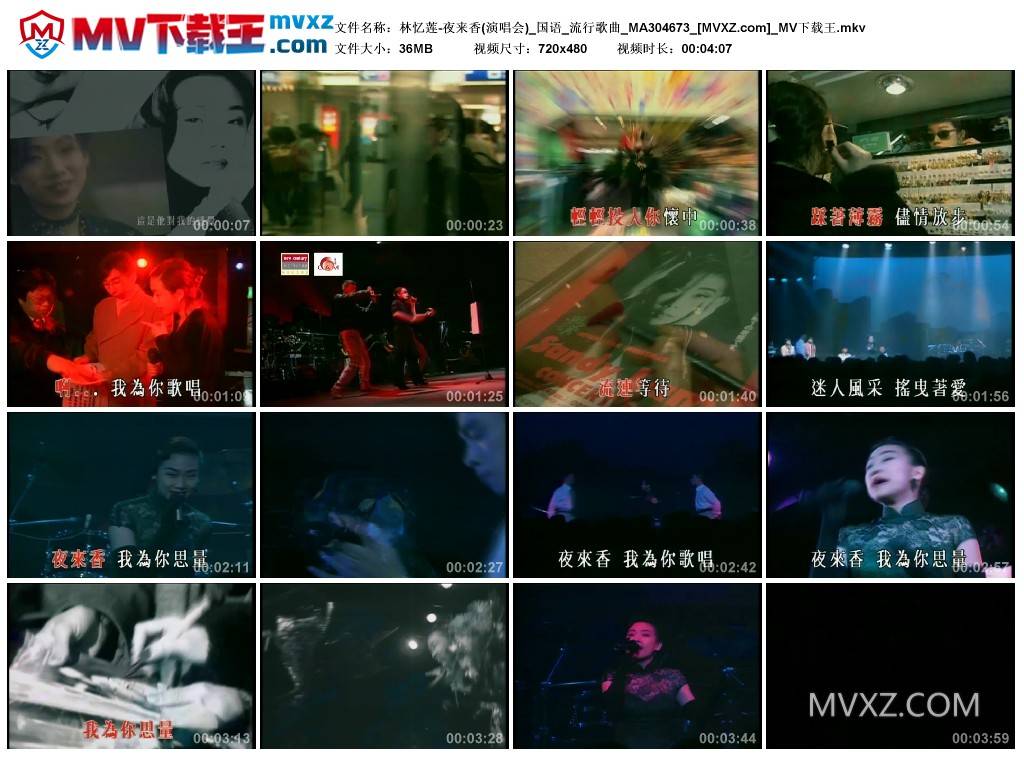 林忆莲-夜来香(演唱会)_国语_流行歌曲_MA304673